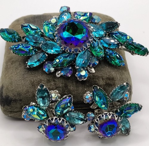 Juliana D&E tulip autumnal brooch