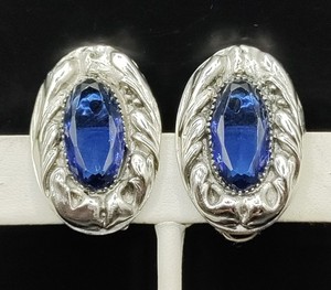 Sterling art nouveau earrings